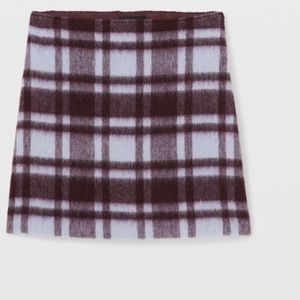 MATCHING SET Club Monaco Centie Plaid Mini Skirt SIZE 4